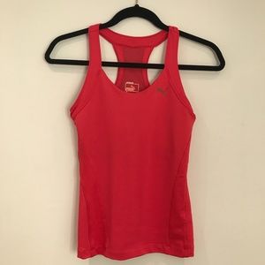 Puma pink sports top
